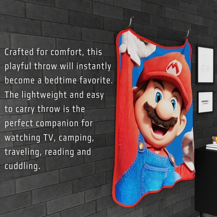 Manta Franco Super Mario Bros 116x152 cm Micro Raschel