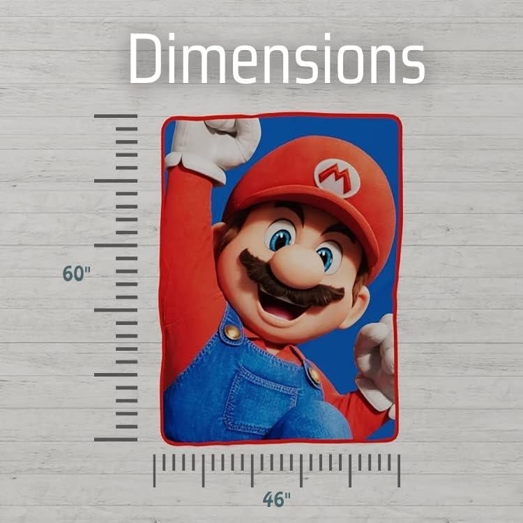 Manta Franco Super Mario Bros 116x152 cm Micro Raschel