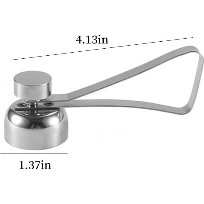 Cortador de Huevos Yun River de Acero Inoxidable Plateado