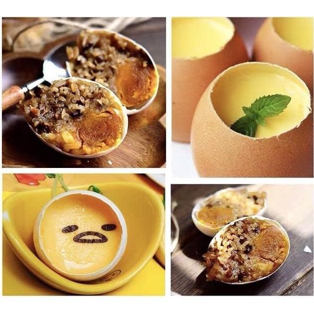 Cortador de Huevos Yun River de Acero Inoxidable Plateado