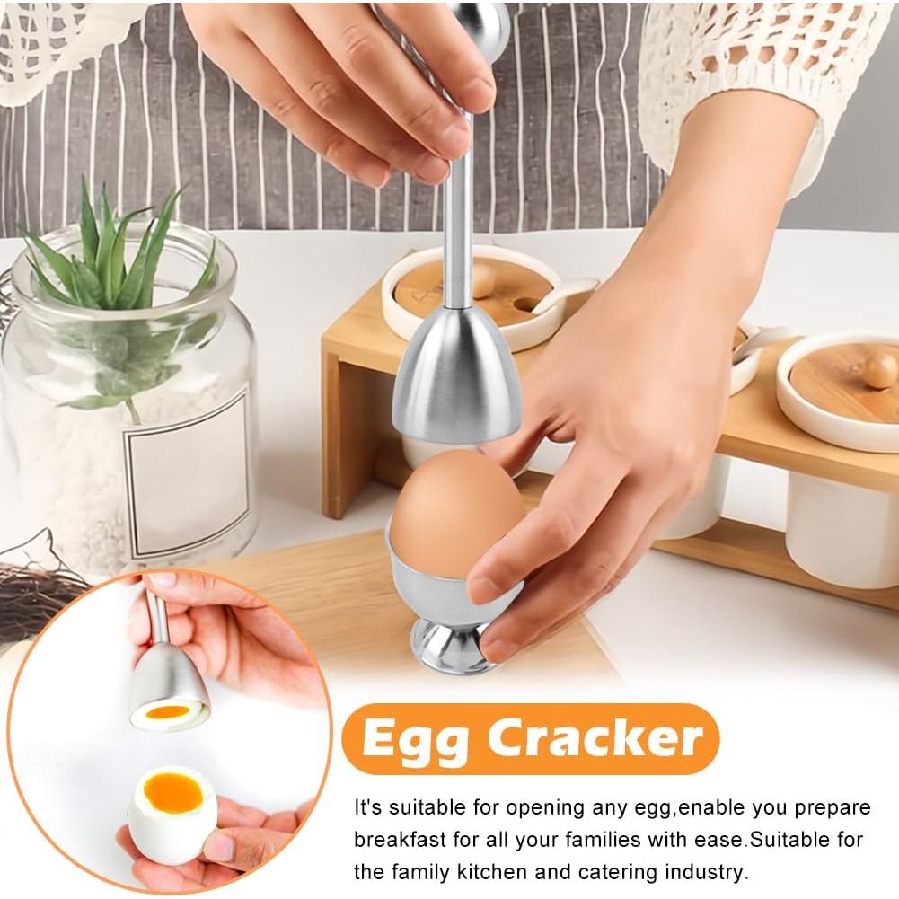 Juego de Cortadores de Huevos 10PCS Trasylph - Acero Inoxidable