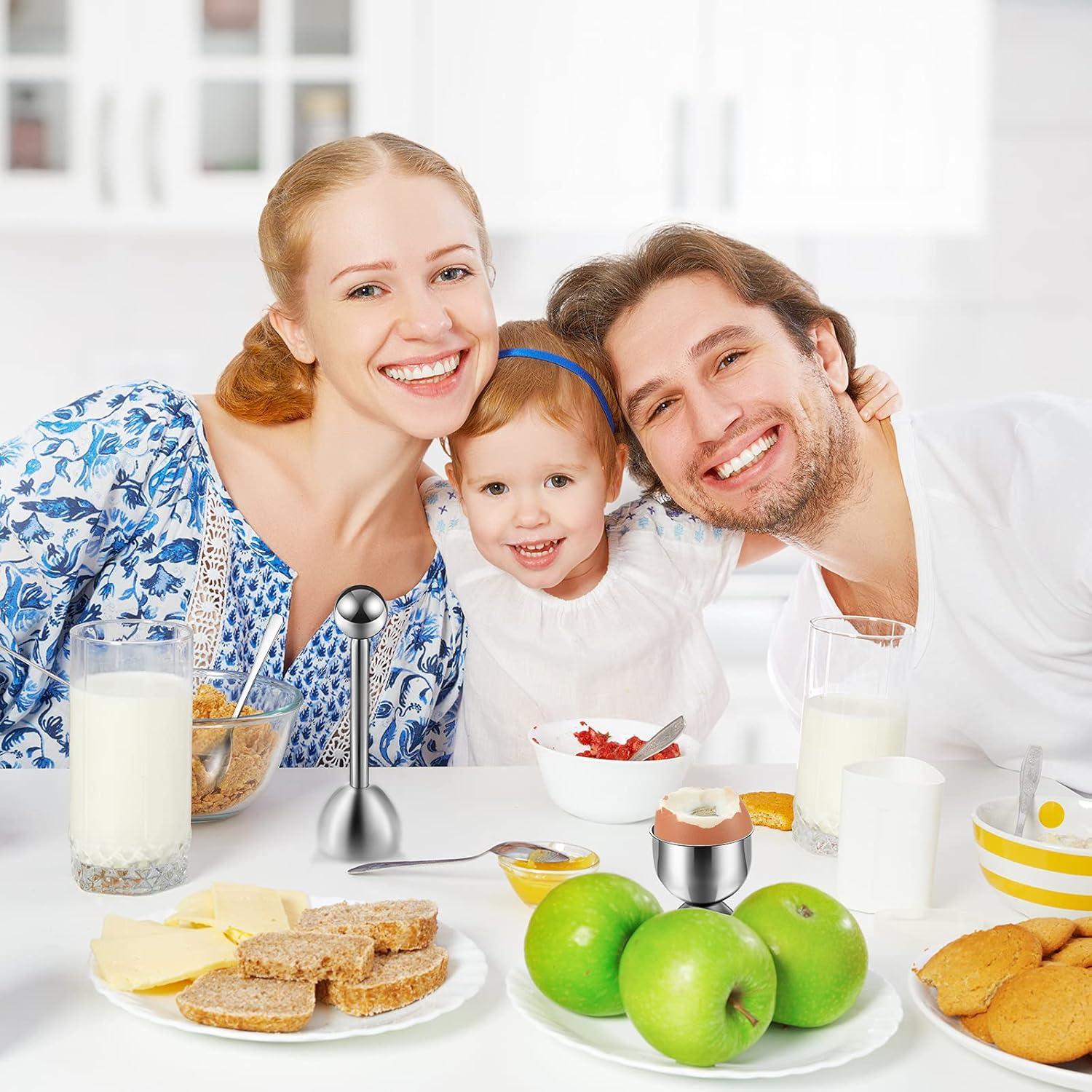 Juego de 14 Piezas de Utensilios para Huevos Patelai - Acero Inoxidable