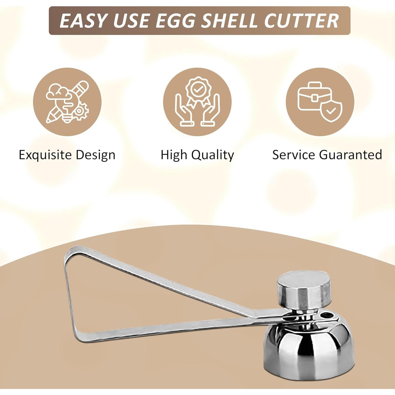 Cortador de Huevos Kolibrox de Acero Inoxidable Manual