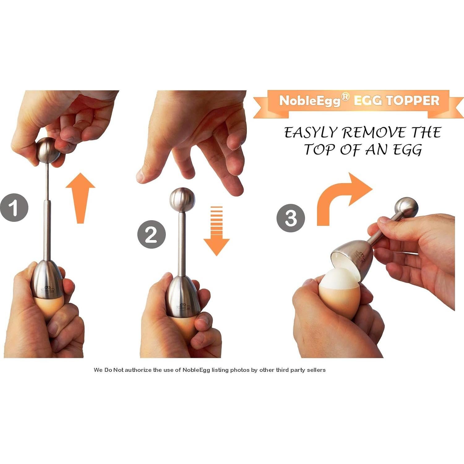 Set de Tazas de Huevo NobleEgg Vintage con Temporizador y Cortador