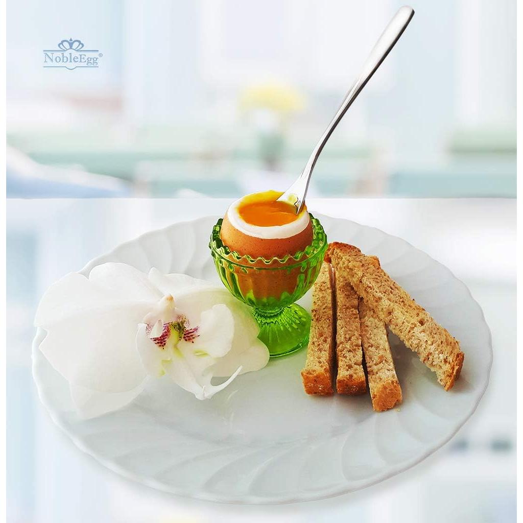 Set de Tazas de Huevo NobleEgg Vintage con Temporizador y Cortador