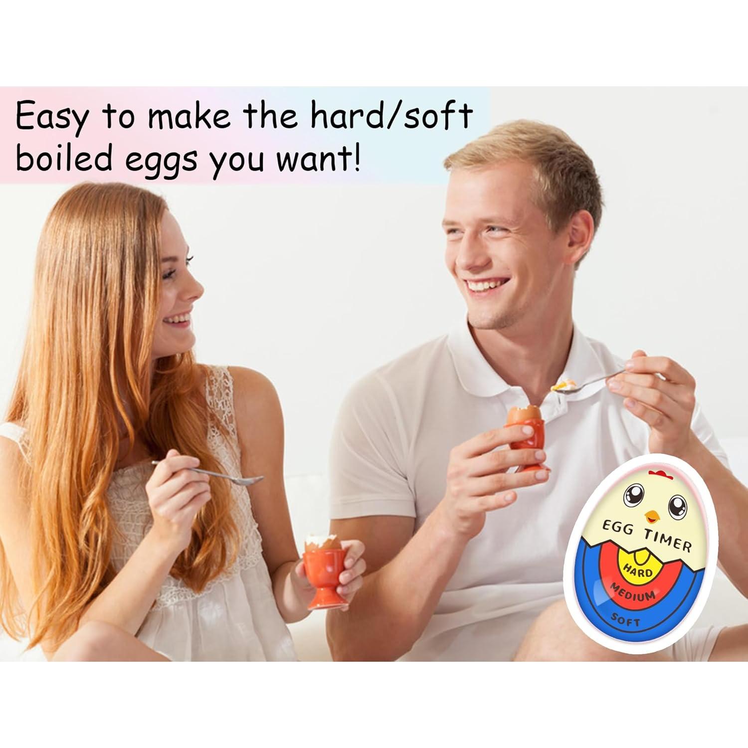 Temporizador de Huevo Lasubst Colorido para Hervir Huevos