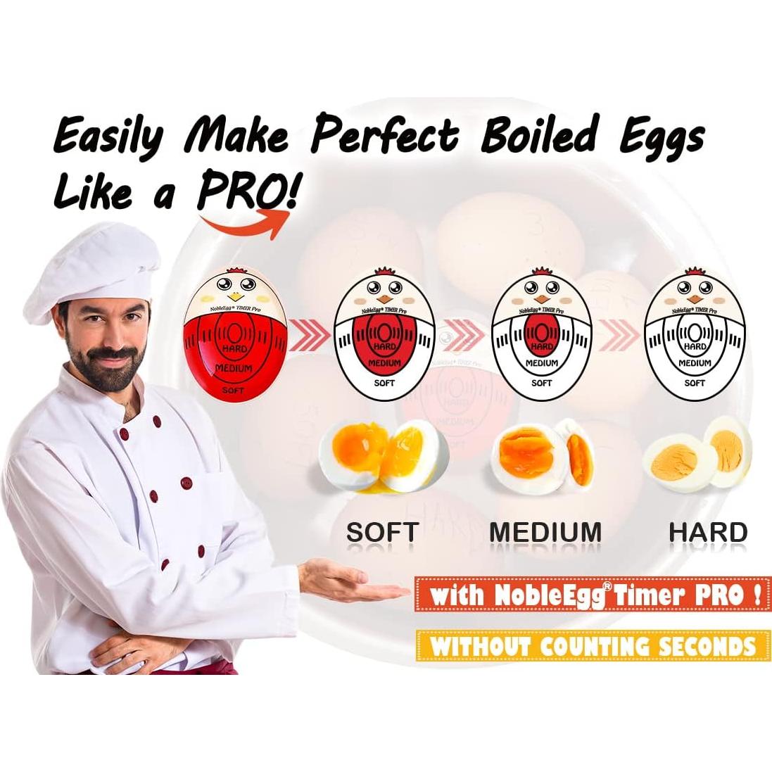 Temporizador de Huevos NobleEgg Pro Sin BPA - Hervido Perfecto