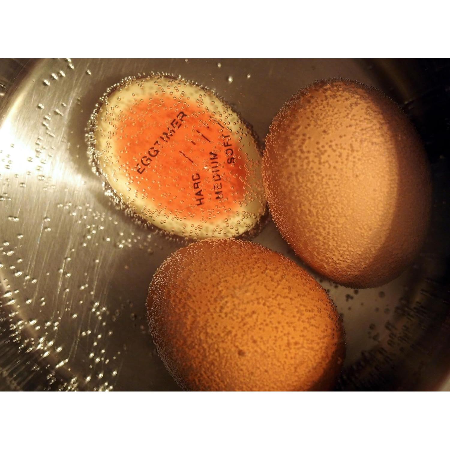 Temporizador de Huevos Iconikal 2-Pack Libre de BPA Cambia Color