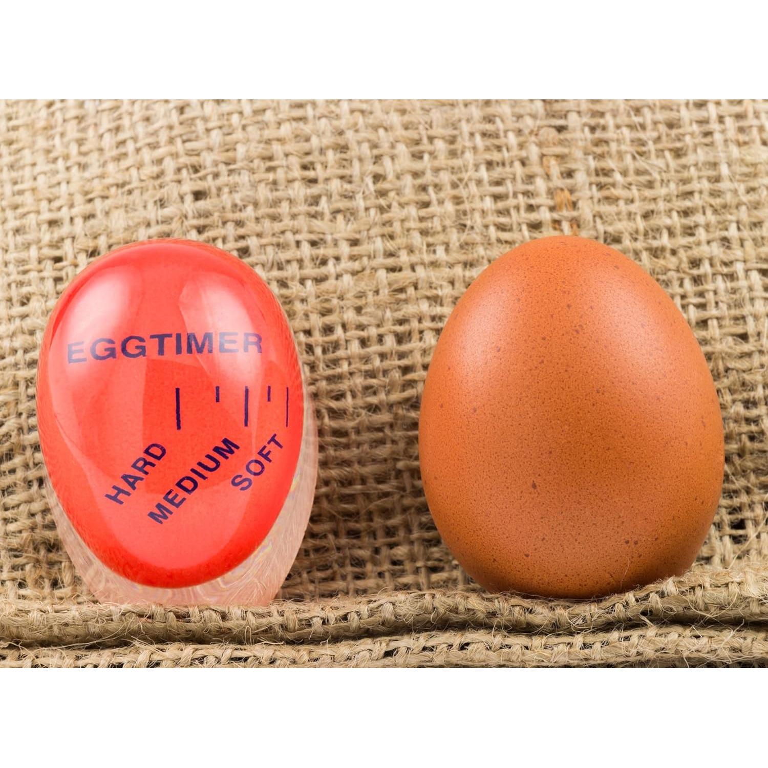 Temporizador de Huevos Iconikal 2-Pack Libre de BPA Cambia Color