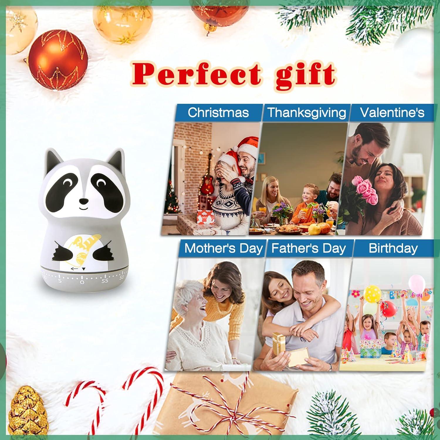 Paquete de 2 Temporizadores de Cocina ELE DEPI - Zorro y Mapache