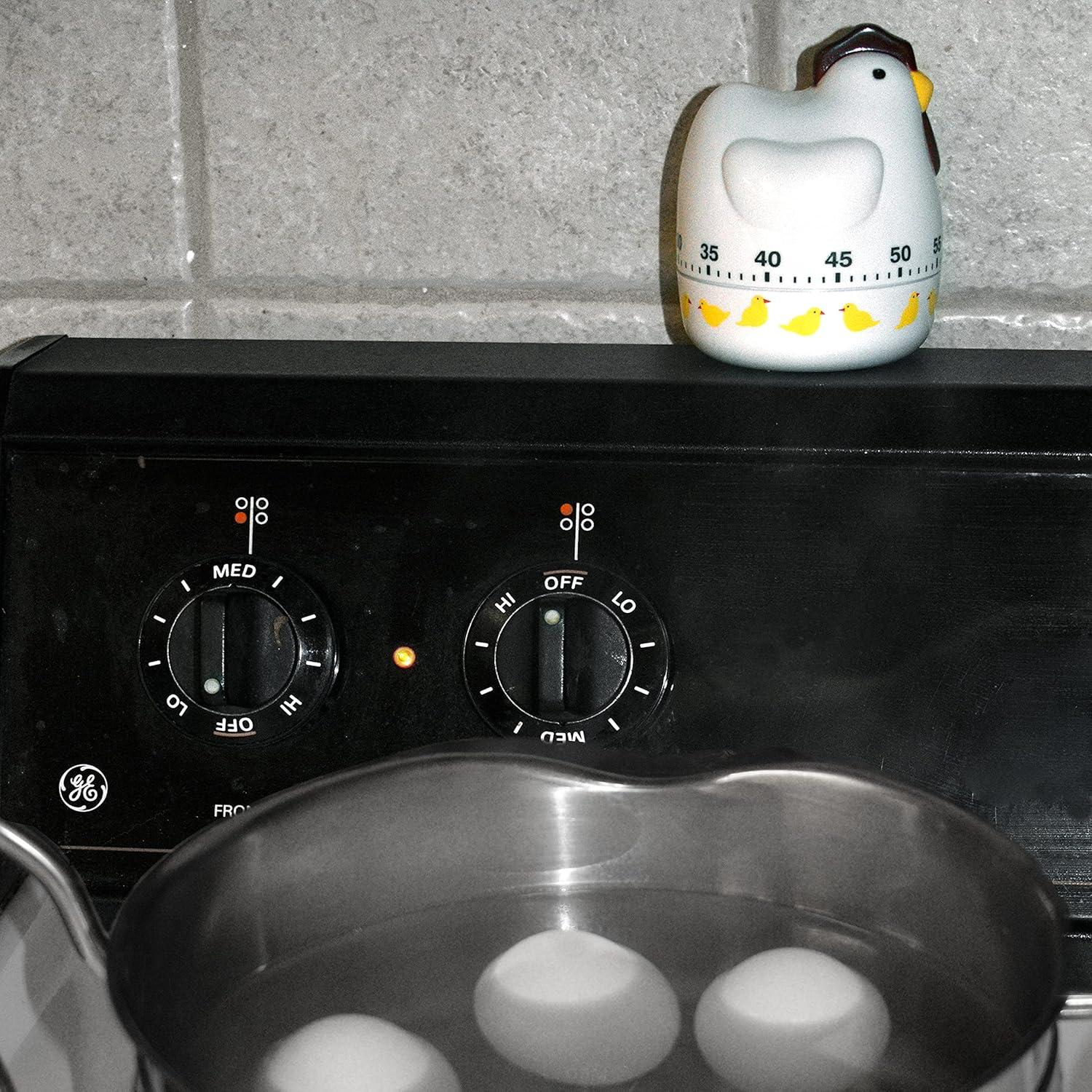 Temporizador de cocina Norpro 60 min diseño pollo colorido