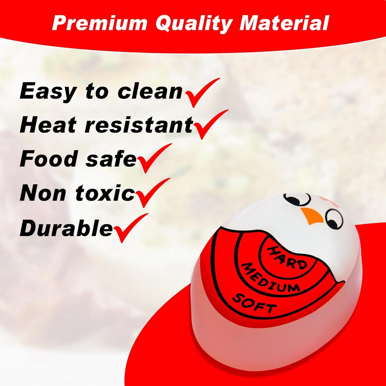 Temporizador de huevo Eggssentials rojo - Cocción precisa