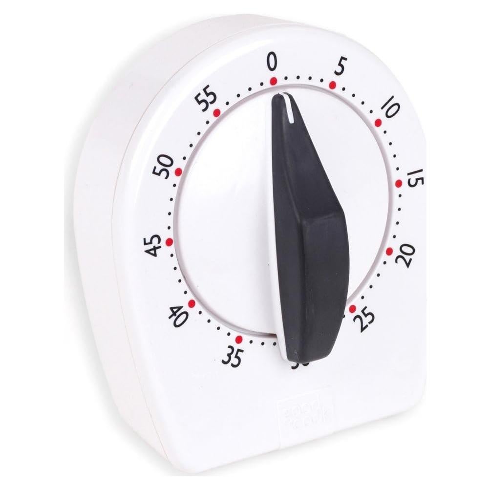 Temporizador Mecánico GoodCook 60 Minutos Blanco