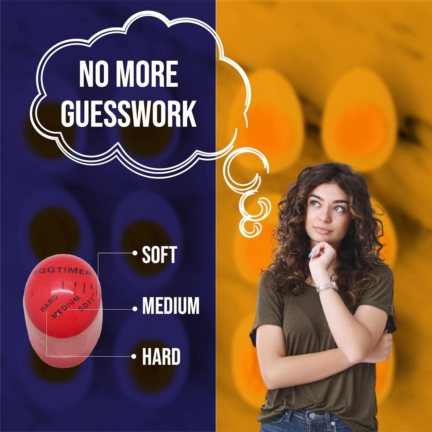 Temporizador de Huevos Gadgetime USA - Cambia de Color - 2 Pcs