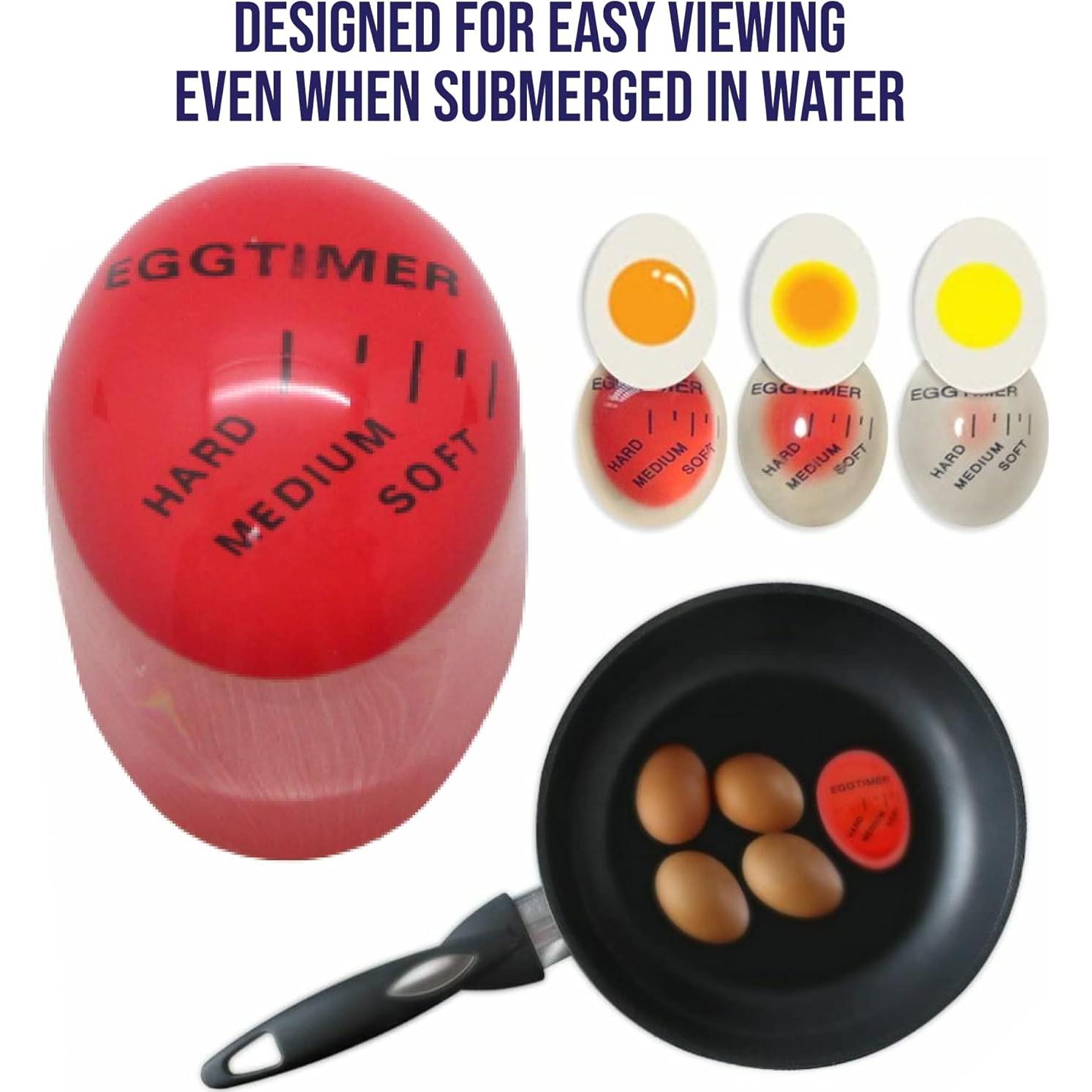 Temporizador de Huevos Gadgetime USA - Cambia de Color - 2 Pcs