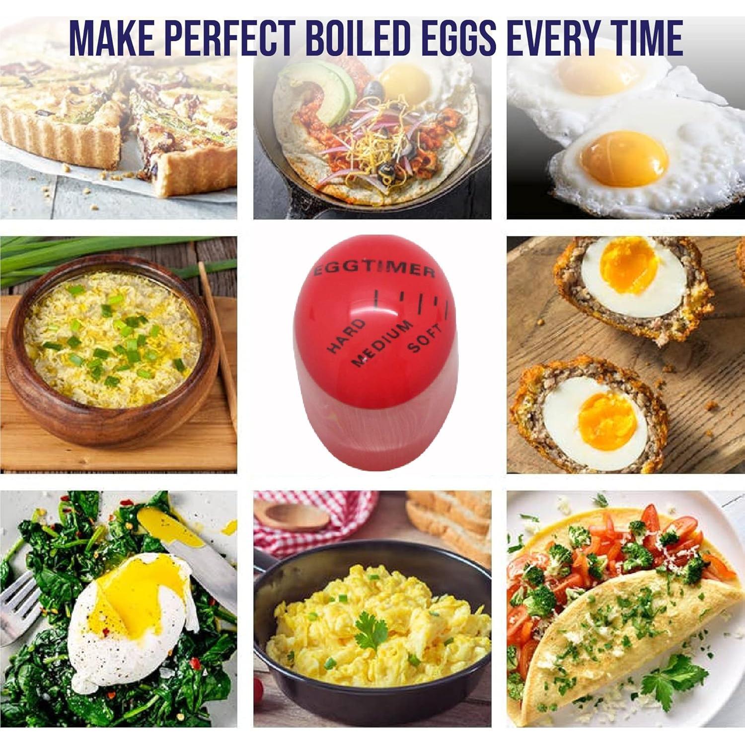 Temporizador de Huevos Gadgetime USA - Cambia de Color - 2 Pcs