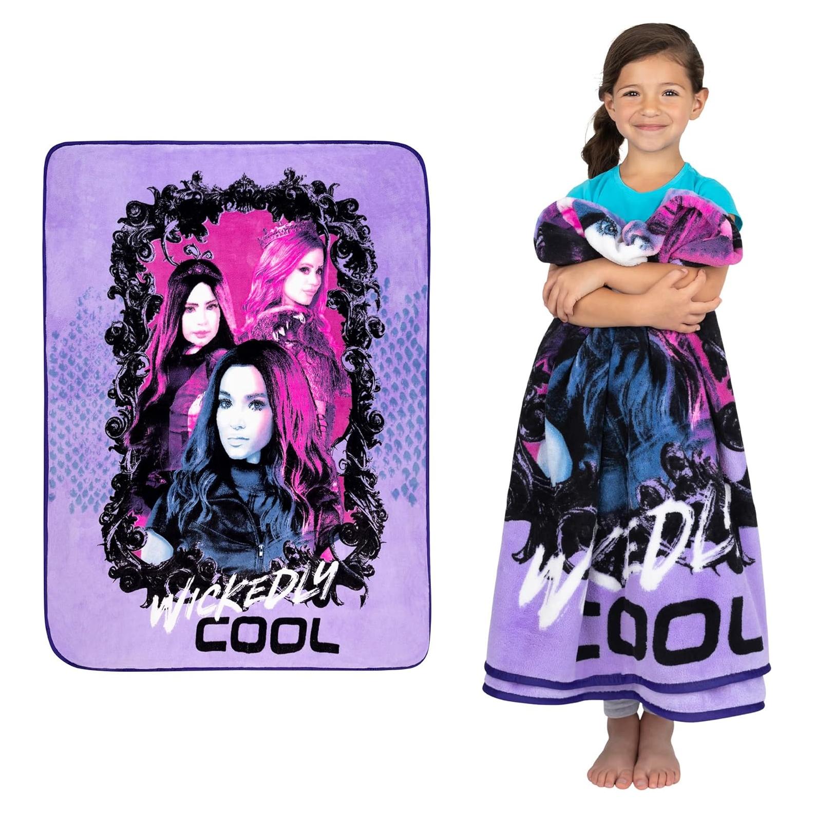 Cobertor Franco Disney Descendants 3 Micro Raschel 116x152 cm