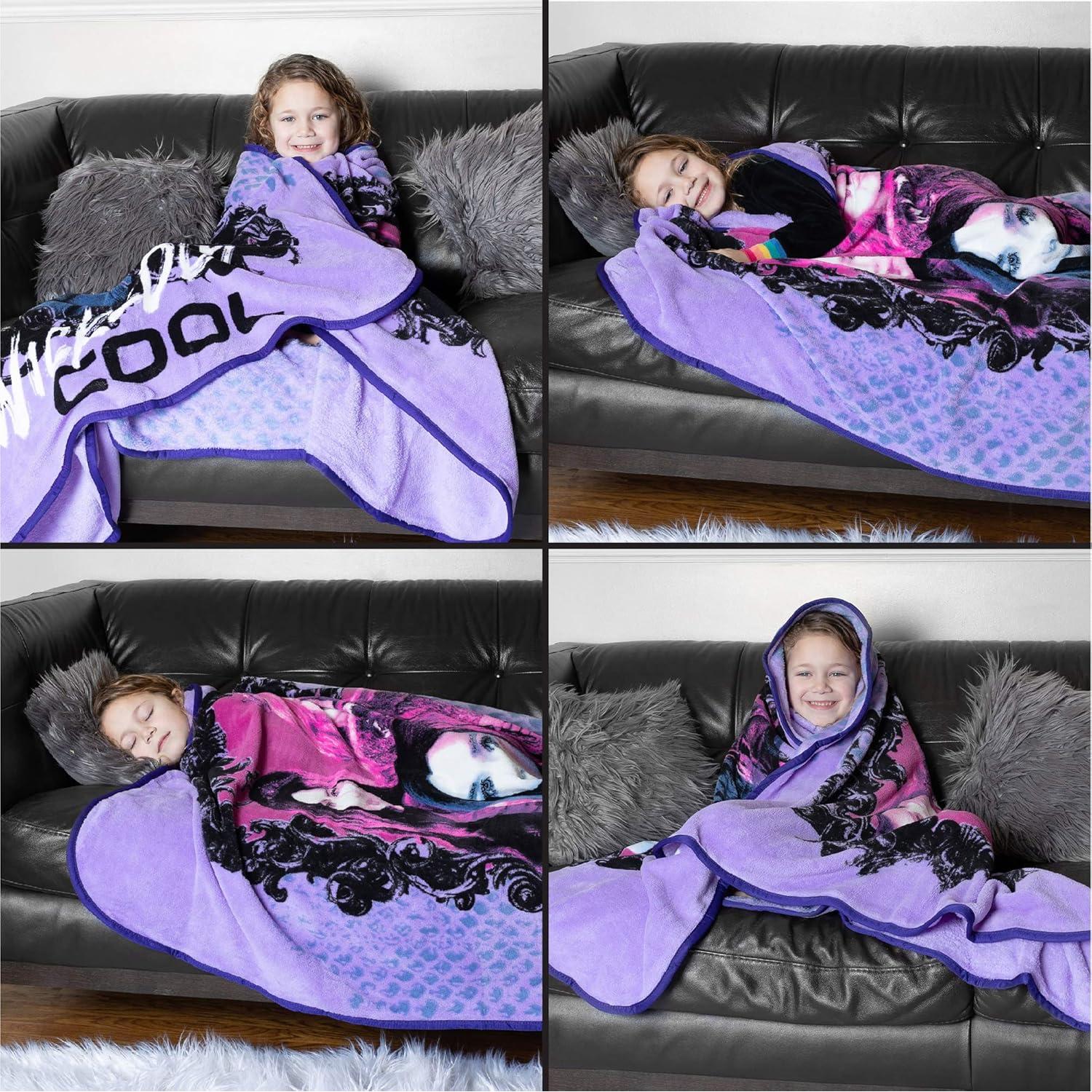 Cobertor Franco Disney Descendants 3 Micro Raschel 116x152 cm