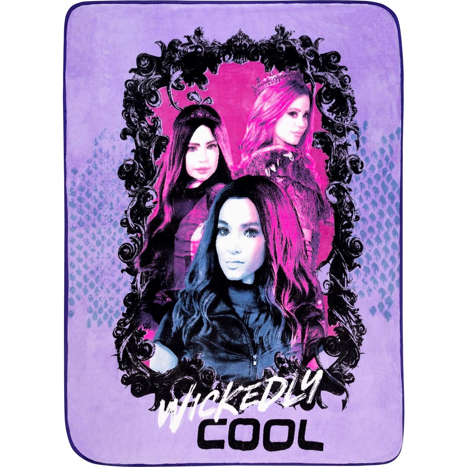 Cobertor Franco Disney Descendants 3 Micro Raschel 116x152 cm