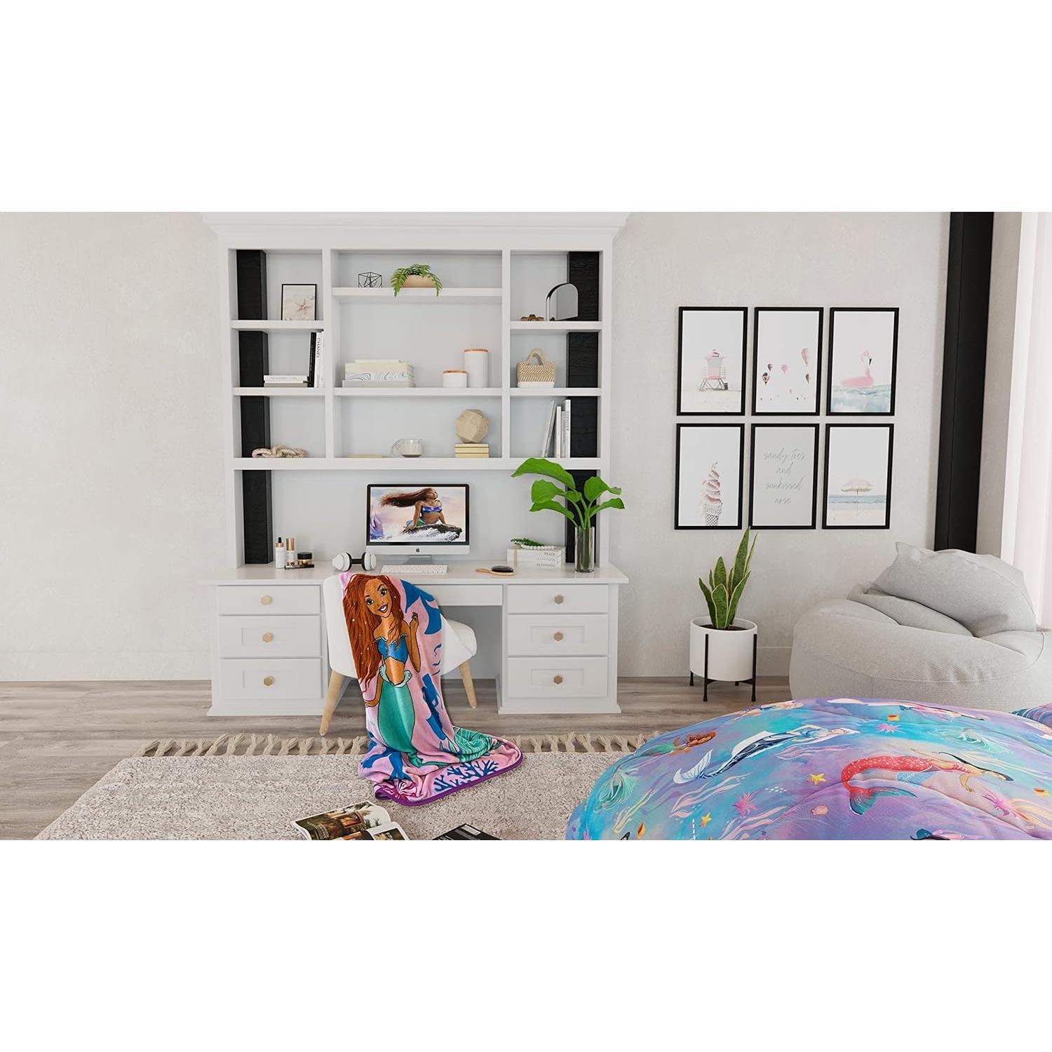 Manta Suave Franco La Sirenita 116x152 cm Micro Raschel