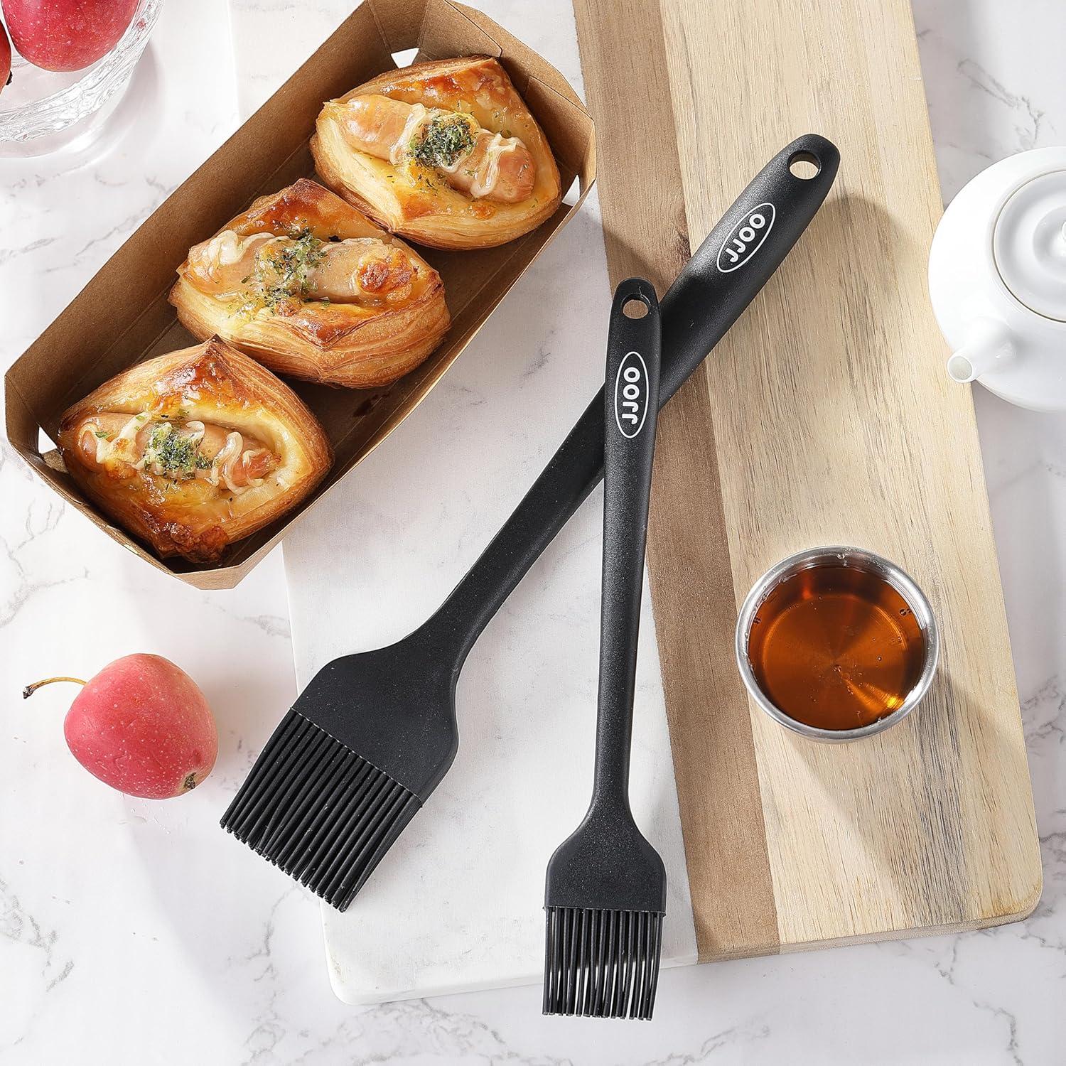 Juego de 2 Brochas de Silicona JJOO para Cocina - Resistente al Calor