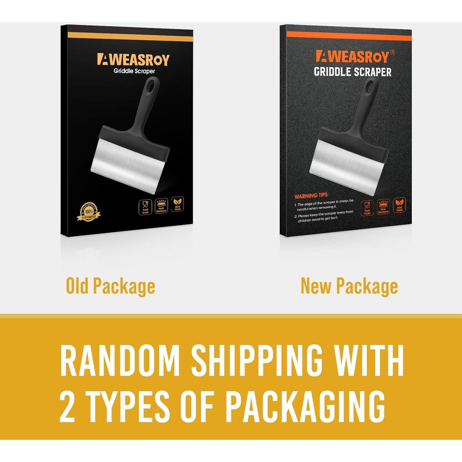 Raspador de Parrilla AWEASROY Acero Inoxidable 12.7 cm