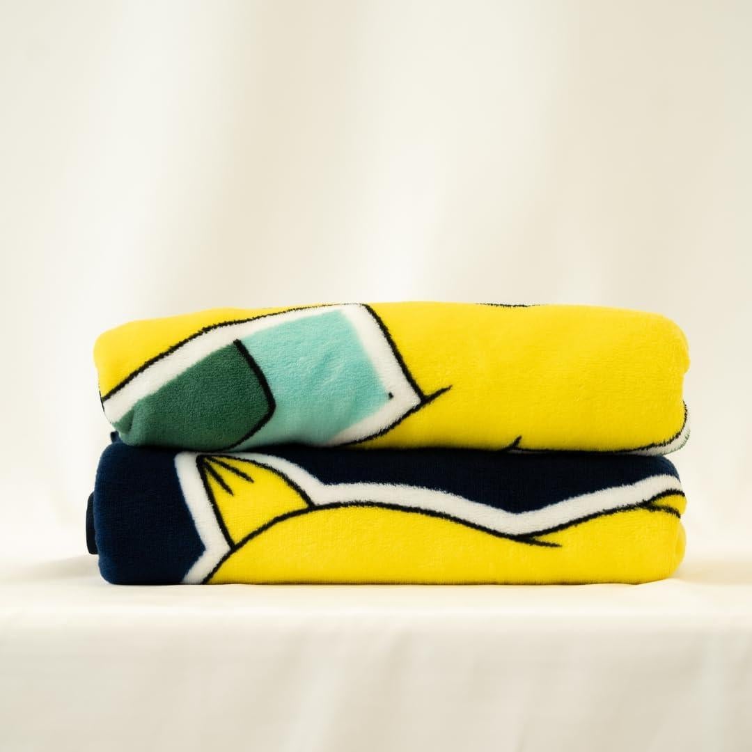 Manta Pokémon Franco Pikachu y Bulbasaur 116x152 cm