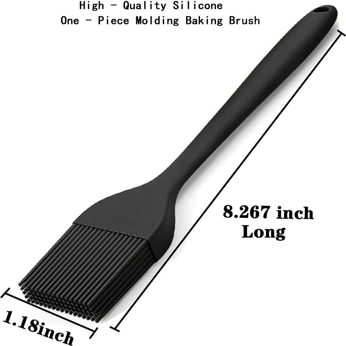 Brocha de Pastelería NXRACSH 3 Piezas Silicona Resistente al Calor