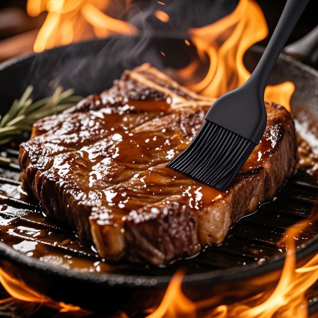 Brocha de Pastelería NXRACSH 3 Piezas Silicona Resistente al Calor