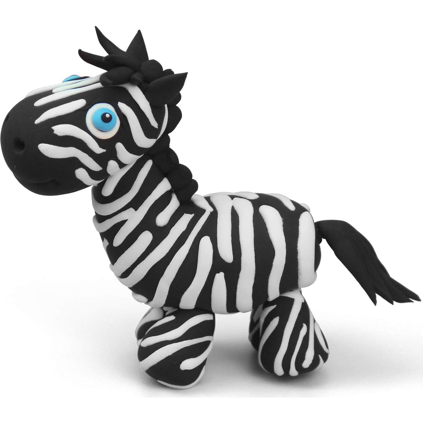 Arcilla Secada al Aire Cutedeer Negra 500g - Suave y No Tóxica