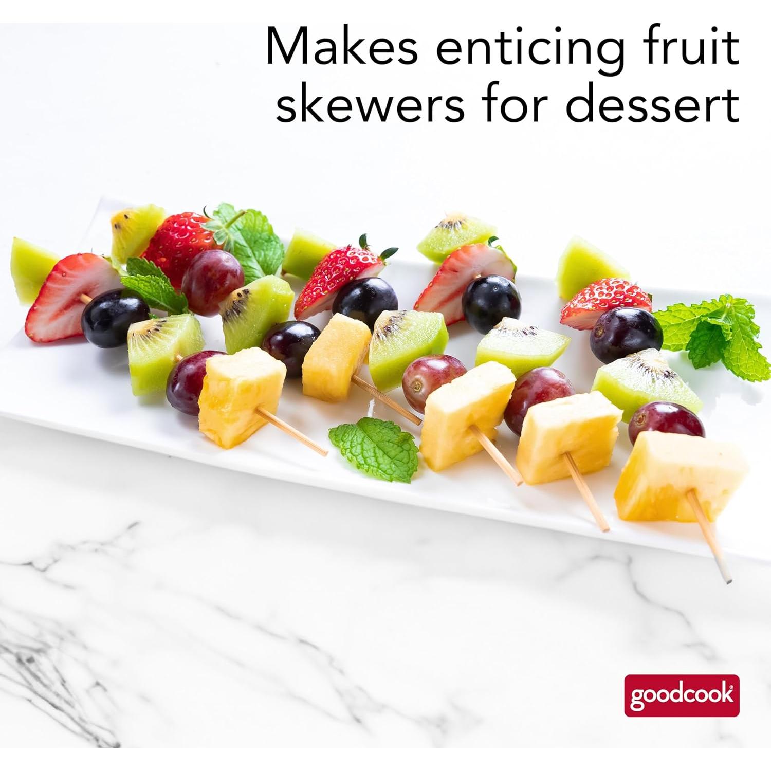 Pinchos de Bambú GoodCook 30 cm - 100 Unidades para Asar