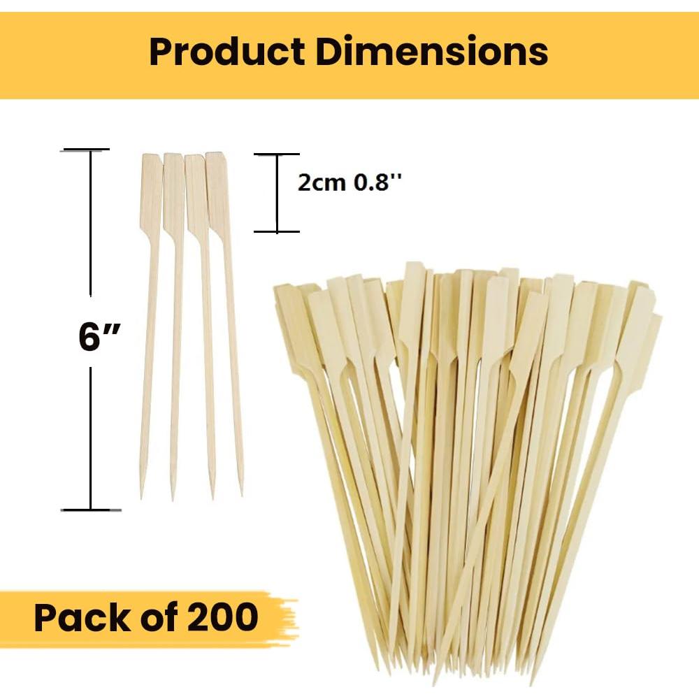 Palillos de Bambú Perfect Stix 15.24 cm - Pack de 200