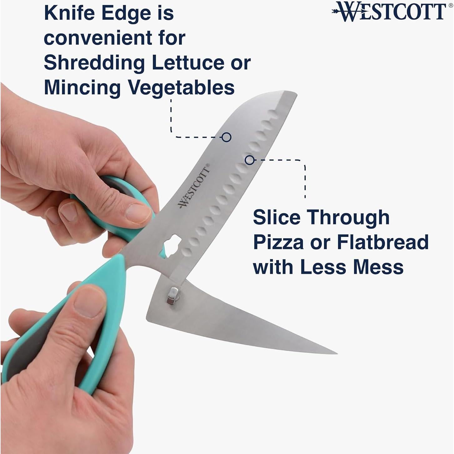 Tijeras de Cocina Westcott de Titanio 23 cm Verde para Pizza