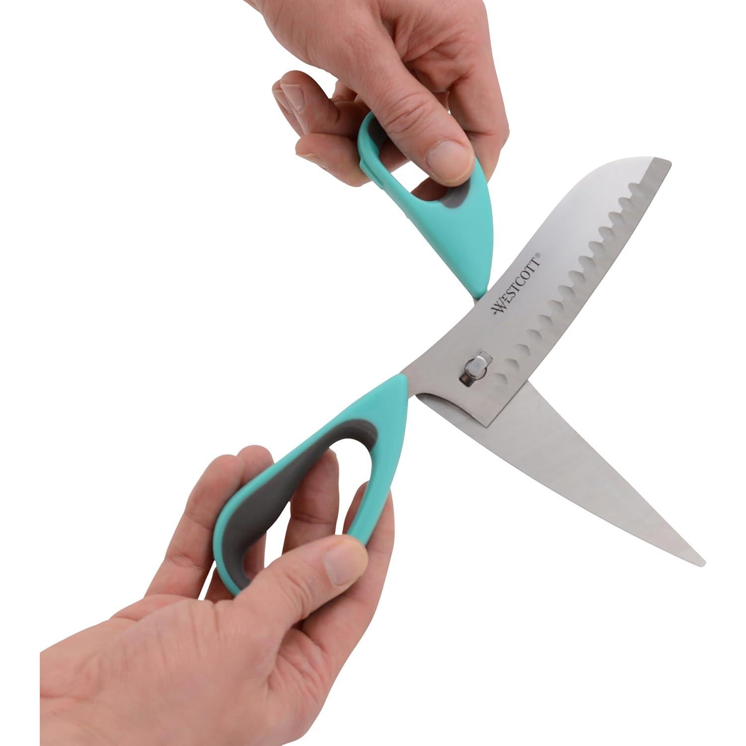 Tijeras de Cocina Westcott de Titanio 23 cm Verde para Pizza