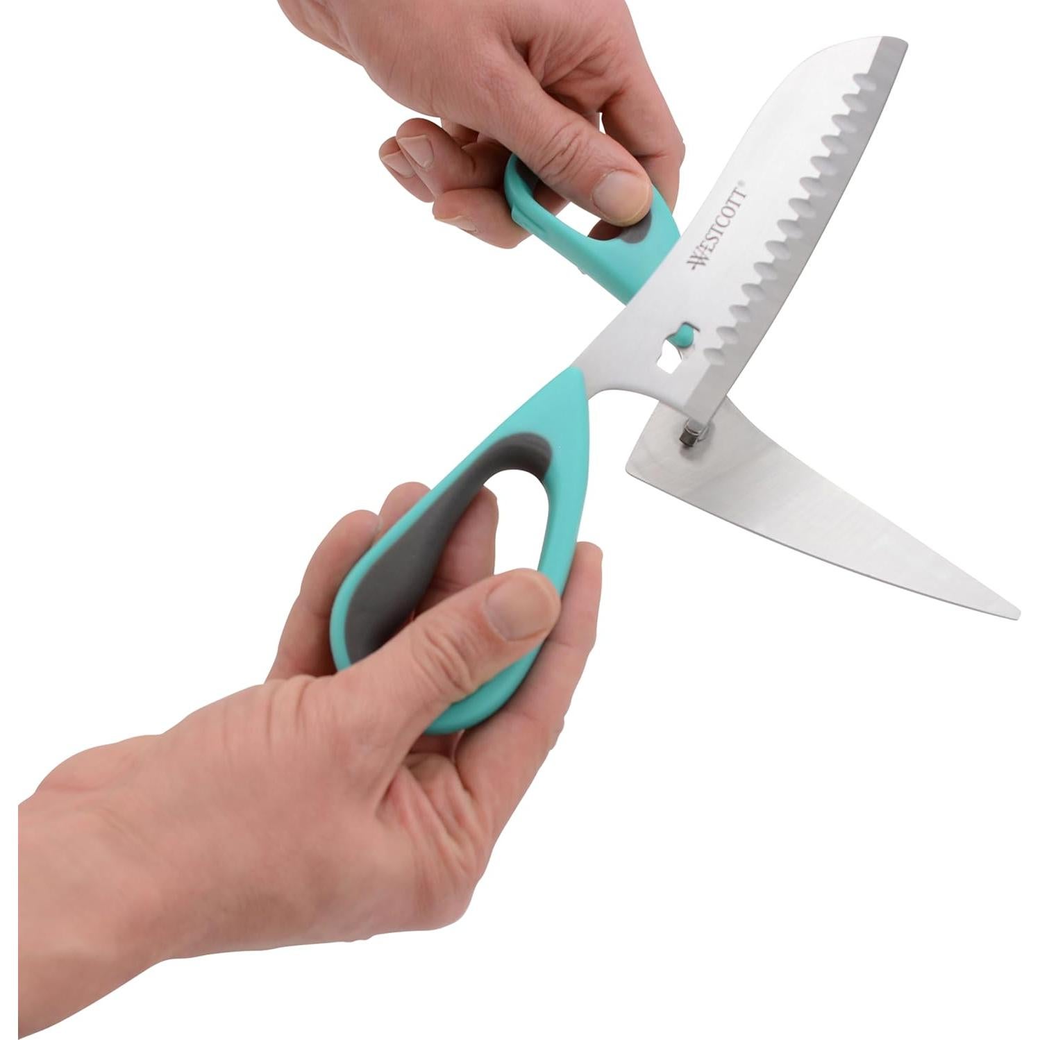 Tijeras de Cocina Westcott de Titanio 23 cm Verde para Pizza