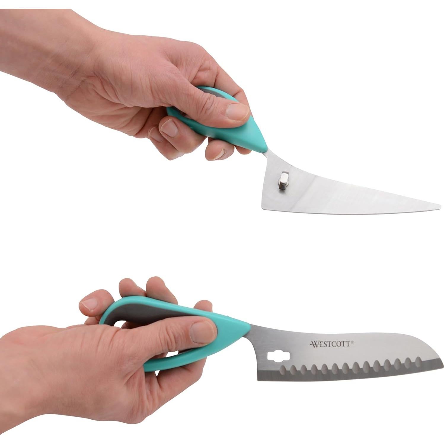 Tijeras de Cocina Westcott de Titanio 23 cm Verde para Pizza