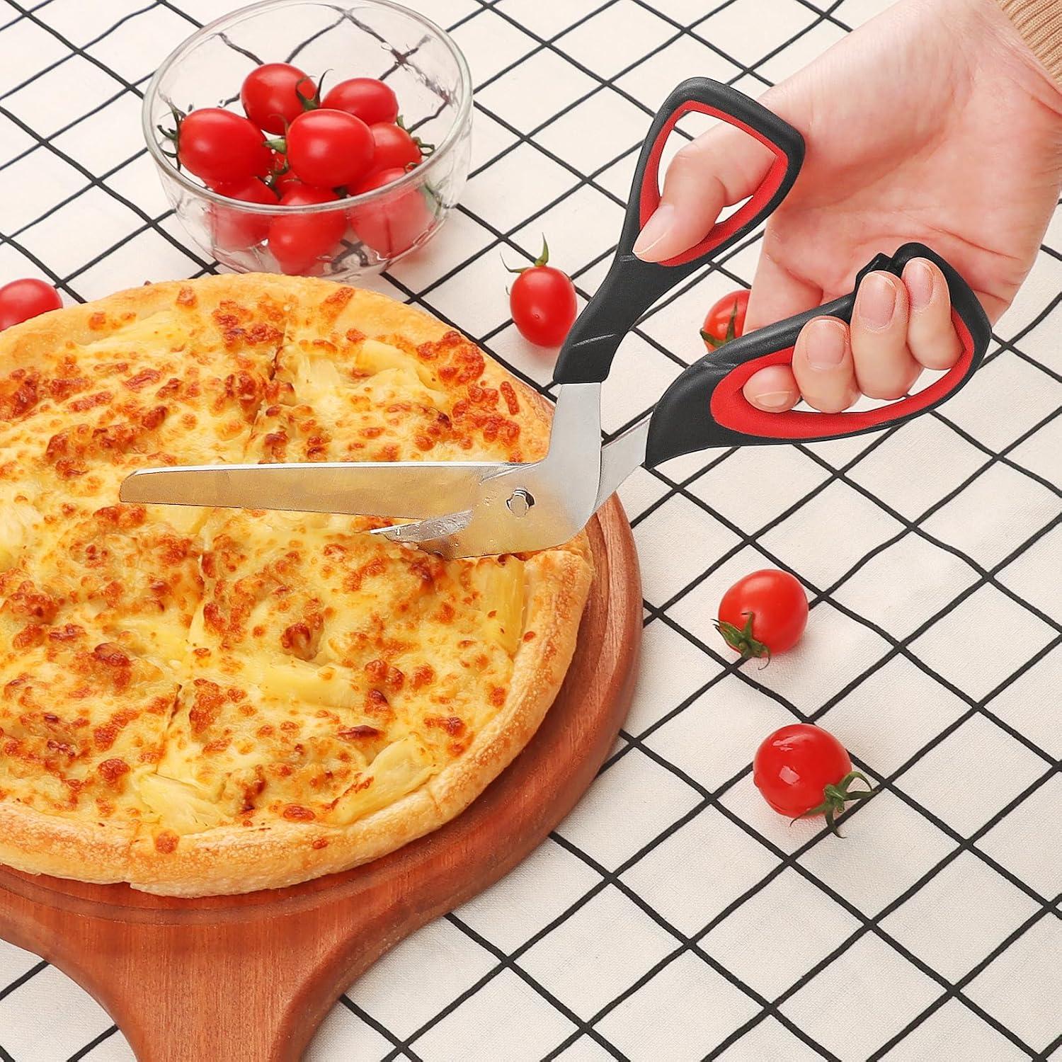 Tijeras para Pizza Frepxzlk 27cm Acero Inoxidable Ergonomicas