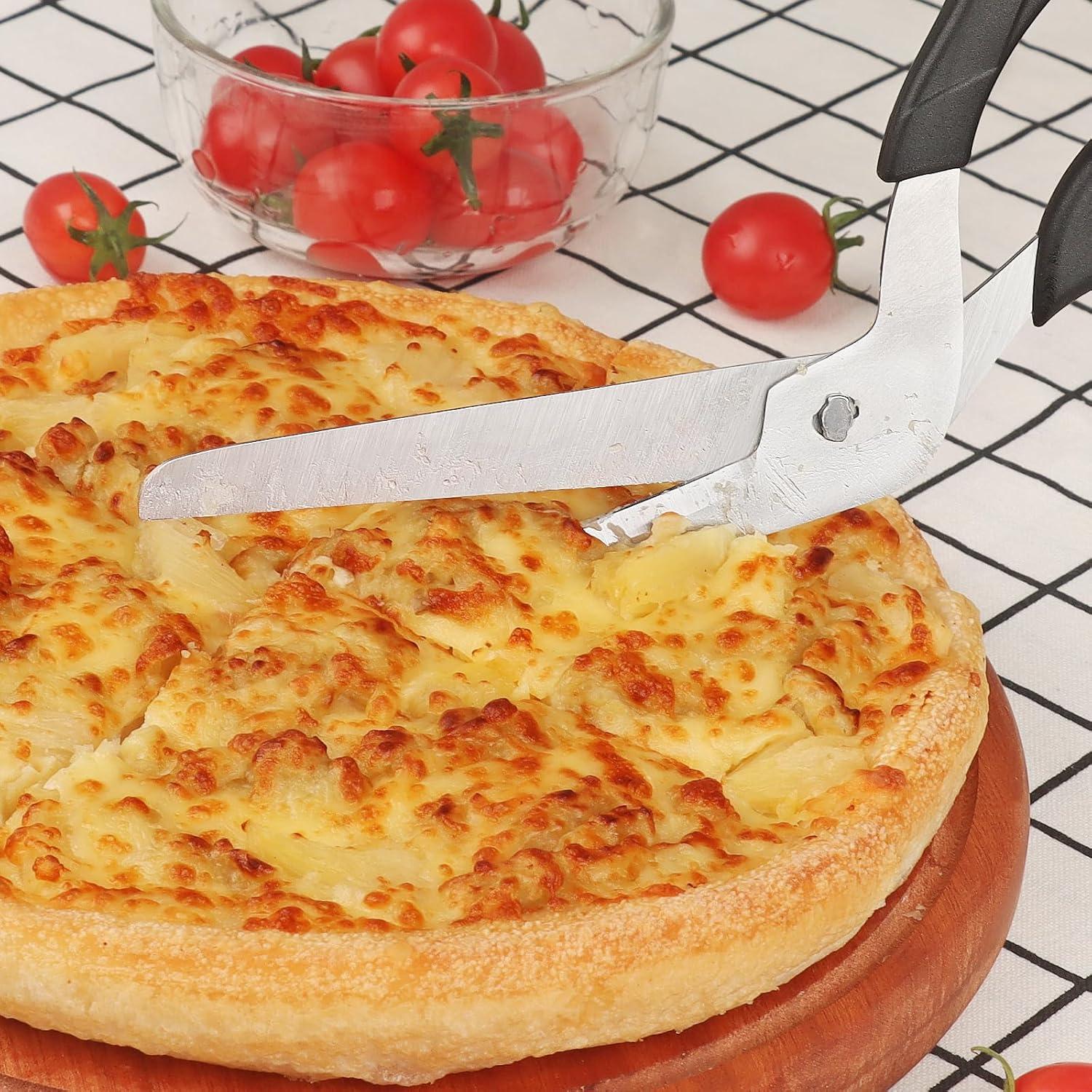 Tijeras para Pizza Frepxzlk 27cm Acero Inoxidable Ergonomicas