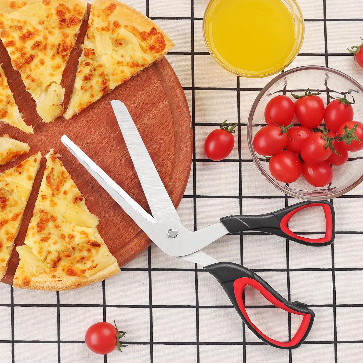 Tijeras para Pizza Frepxzlk 27cm Acero Inoxidable Ergonomicas