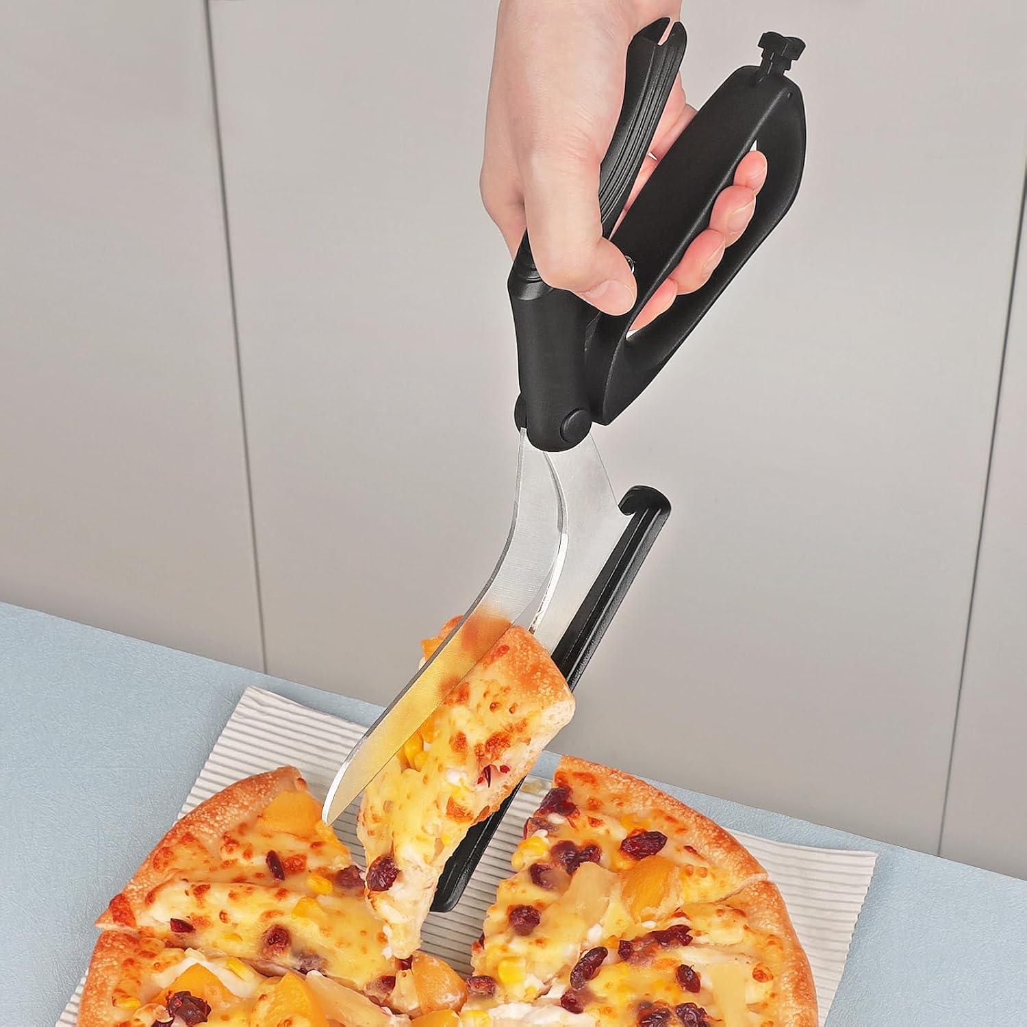 Tijeras Cortadoras de Pizza Frepxzlk con Cuchillas de Acero Inoxidable