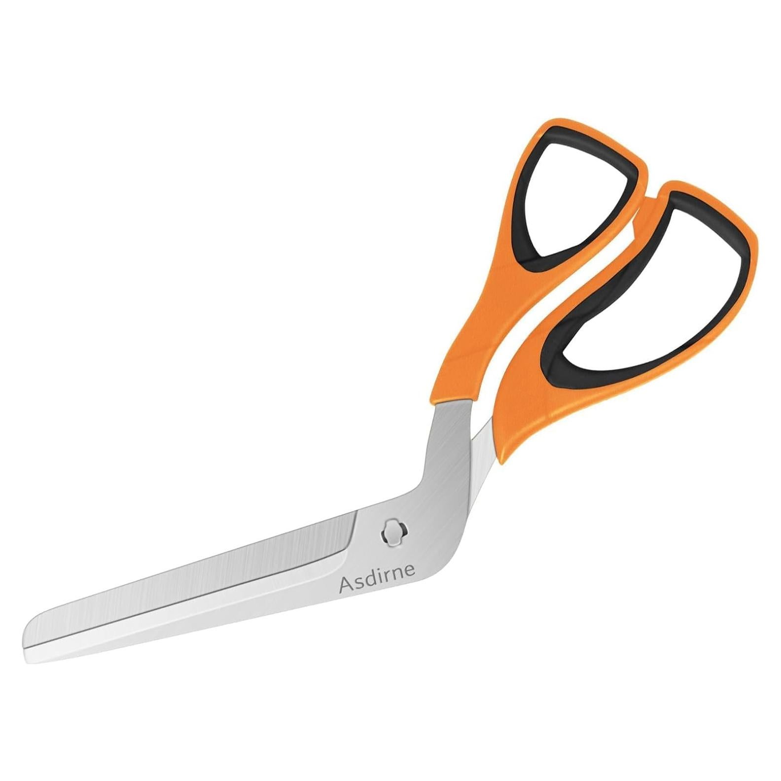 Tijeras para Pizza Asdirne 27 cm Acero Inoxidable Negro/Naranja