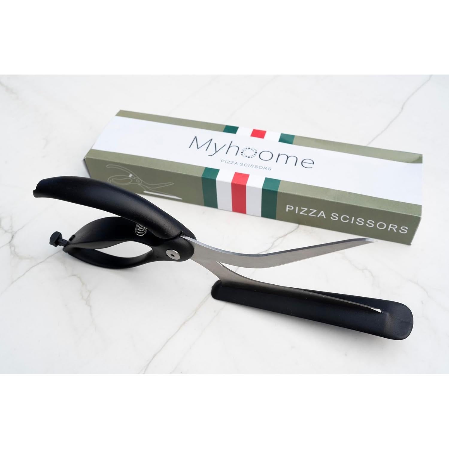 Tijeras para Pizza MyHoome Antiadherentes de Acero Inoxidable