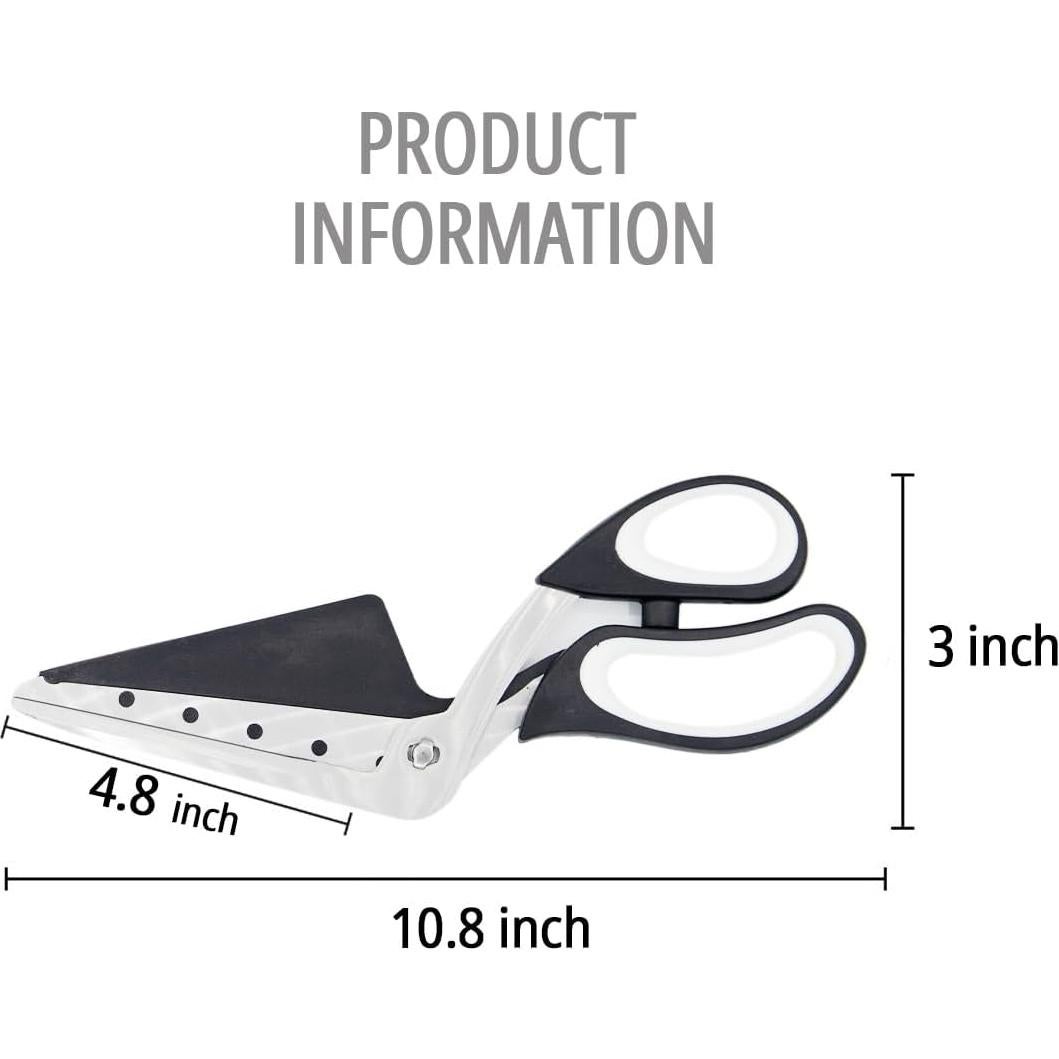 Cortador de Pizza Tijeras Acero Inoxidable con Mango Suave