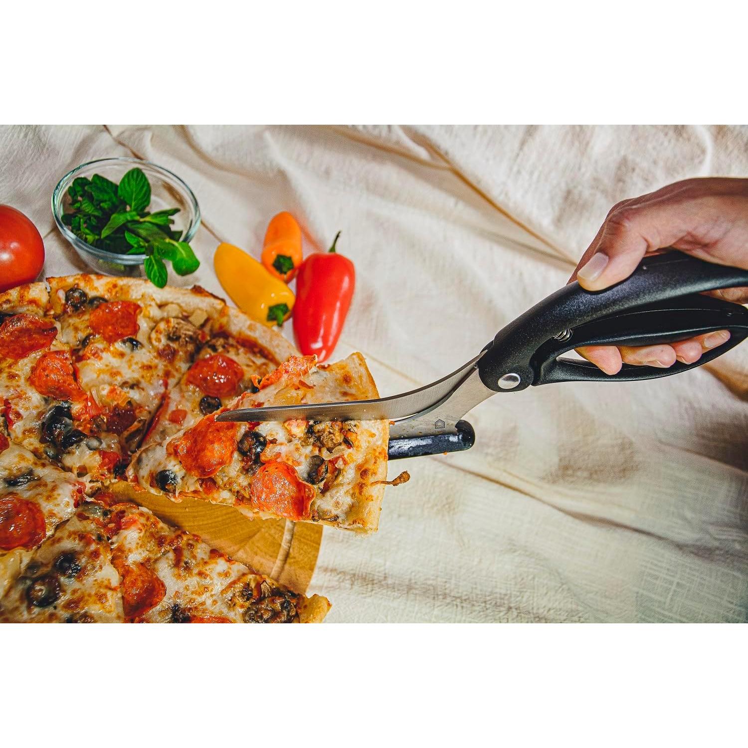 Tijeras de Pizza Tansley de Acero Inoxidable Antiadherente