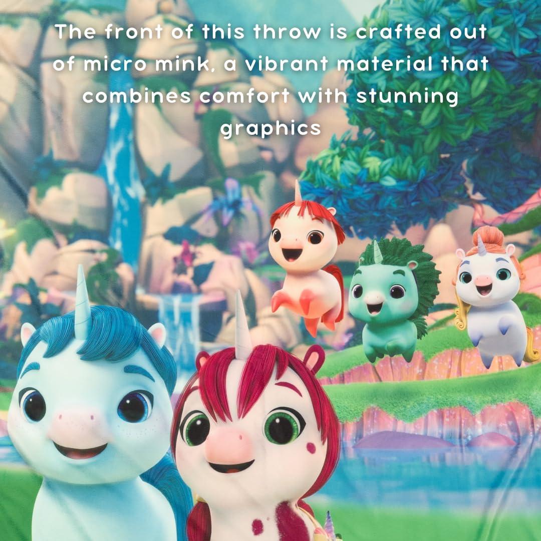 Manta Micromink Franco No del todo Narval 116x152 cm