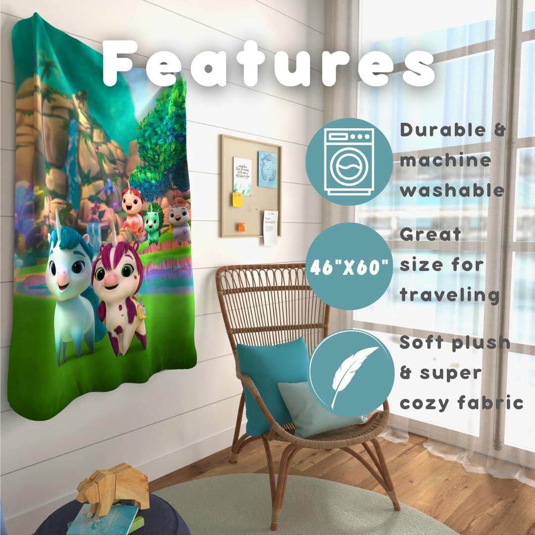 Manta Micromink Franco No del todo Narval 116x152 cm