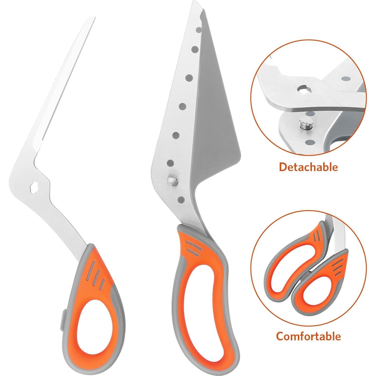 Tijeras para Pizza Vutyvve 27 cm Acero Inoxidable Ergonomicas