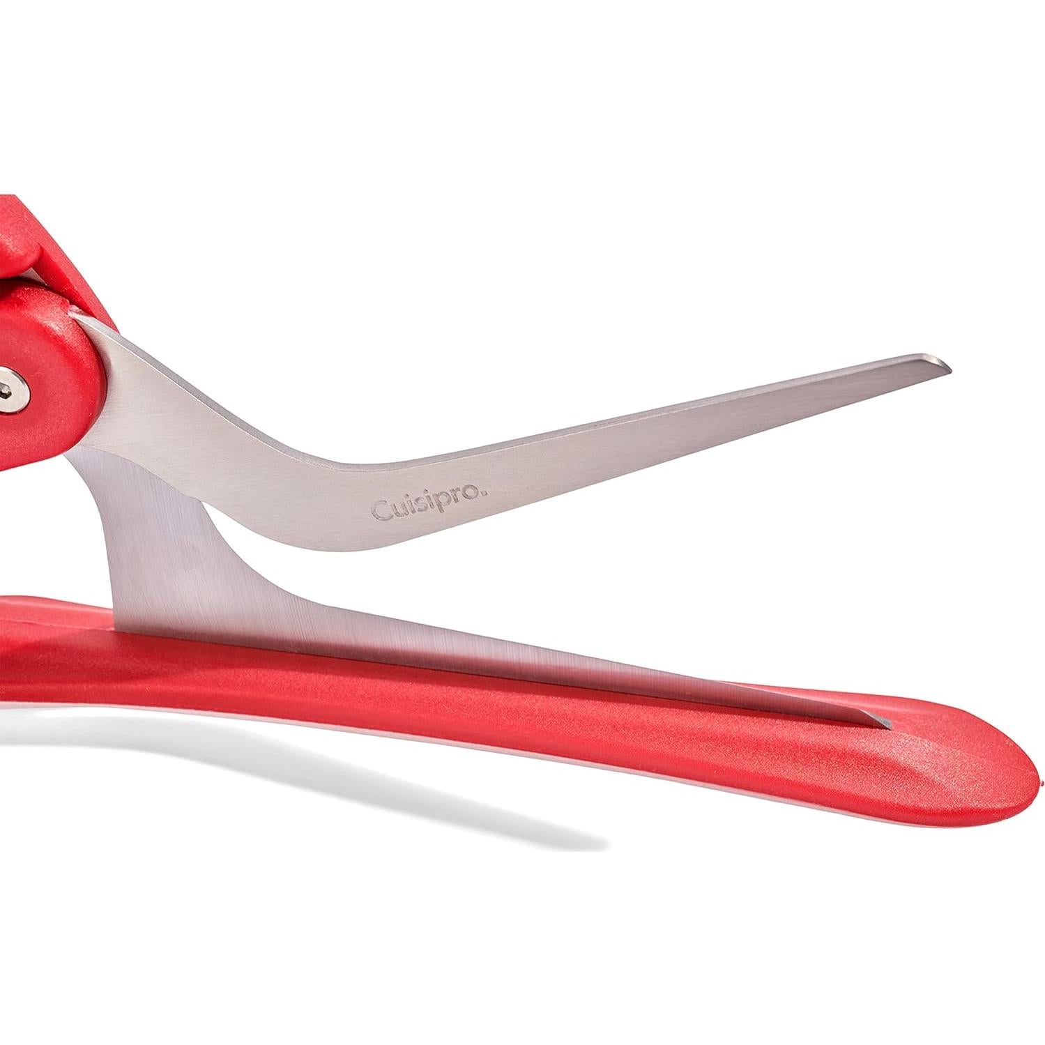 Tijeras para Pizza Cuisipro Rojo 29.7 cm Acero Inoxidable