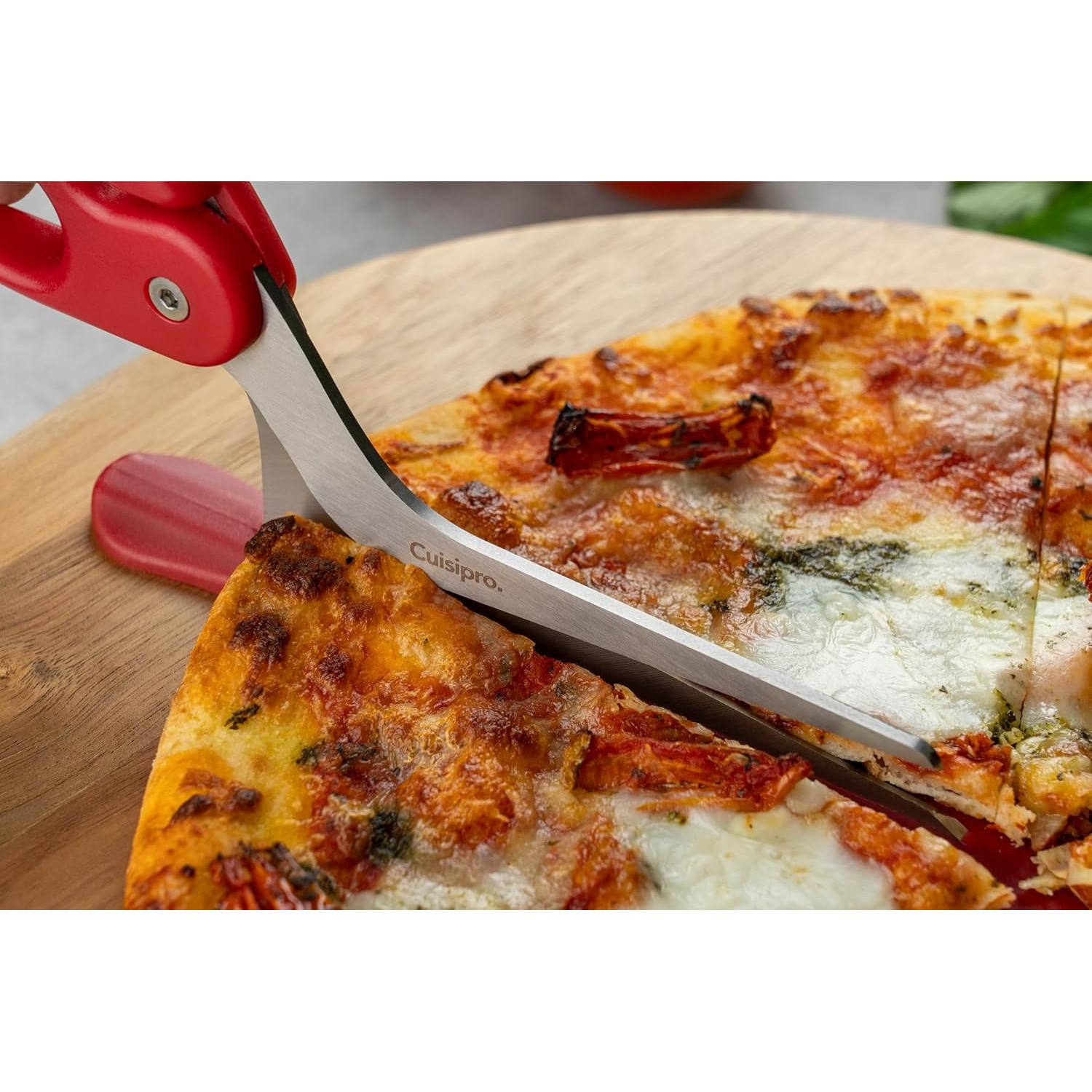 Tijeras para Pizza Cuisipro Rojo 29.7 cm Acero Inoxidable