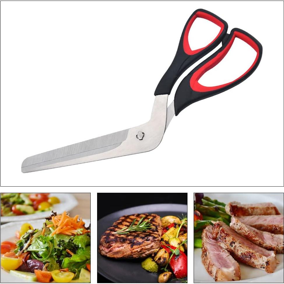 Tijeras para Pizza JIEDALIN Acero Inoxidable 27x10.5cm